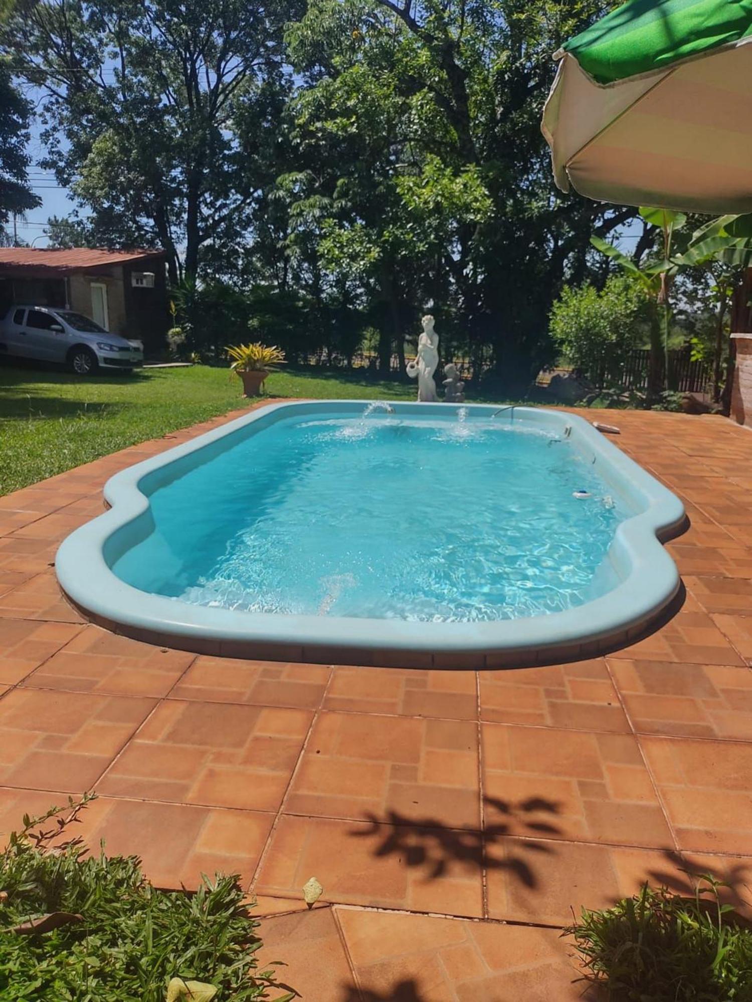 Cabanas Con Piscina En La Entrada De Oberá Buitenkant foto